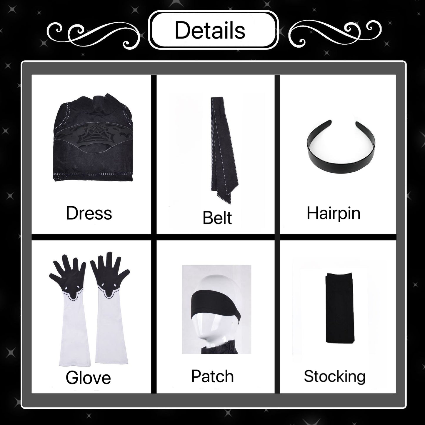 NieR Automata Yorha 2B / Yorha 9S Cosplay Costume Game Outfits