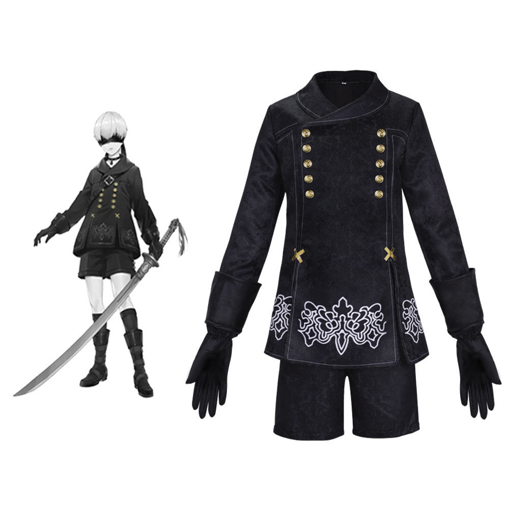 NieR Automata Yorha 2B / Yorha 9S Cosplay Costume Game Outfits