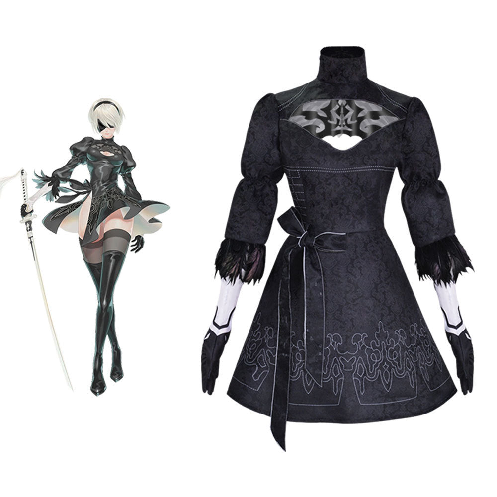 NieR Automata Yorha 2B / Yorha 9S Cosplay Costume Game Outfits