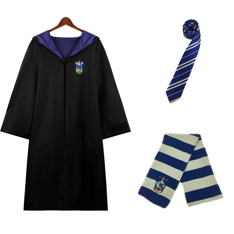 Harry Potter Adult  And Kids Robe Cosplay Costume Outfit