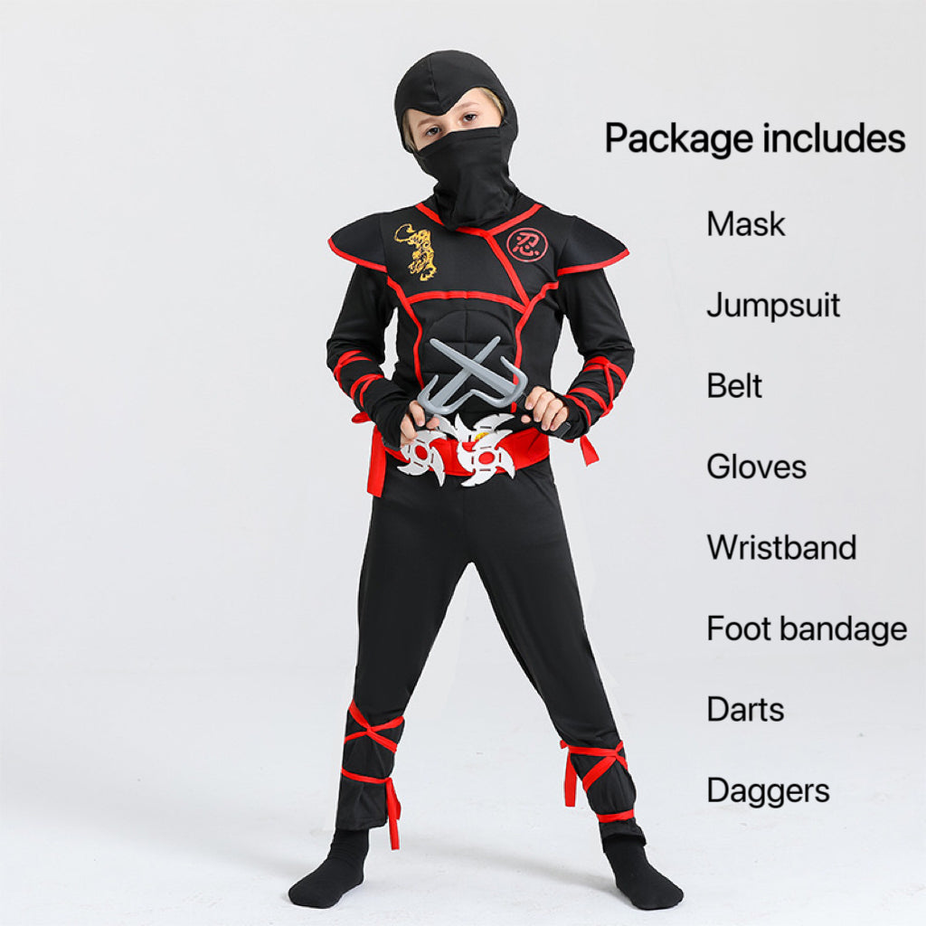 Kids Stealth Ninja  Fancy Cosplay Costume