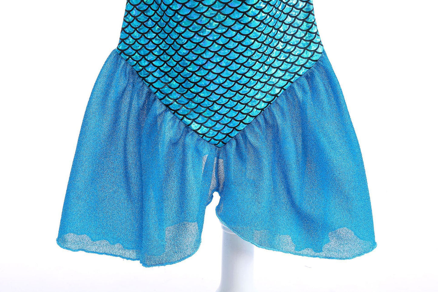 Kids Girls Mermaid Costume Sequin Party Dress