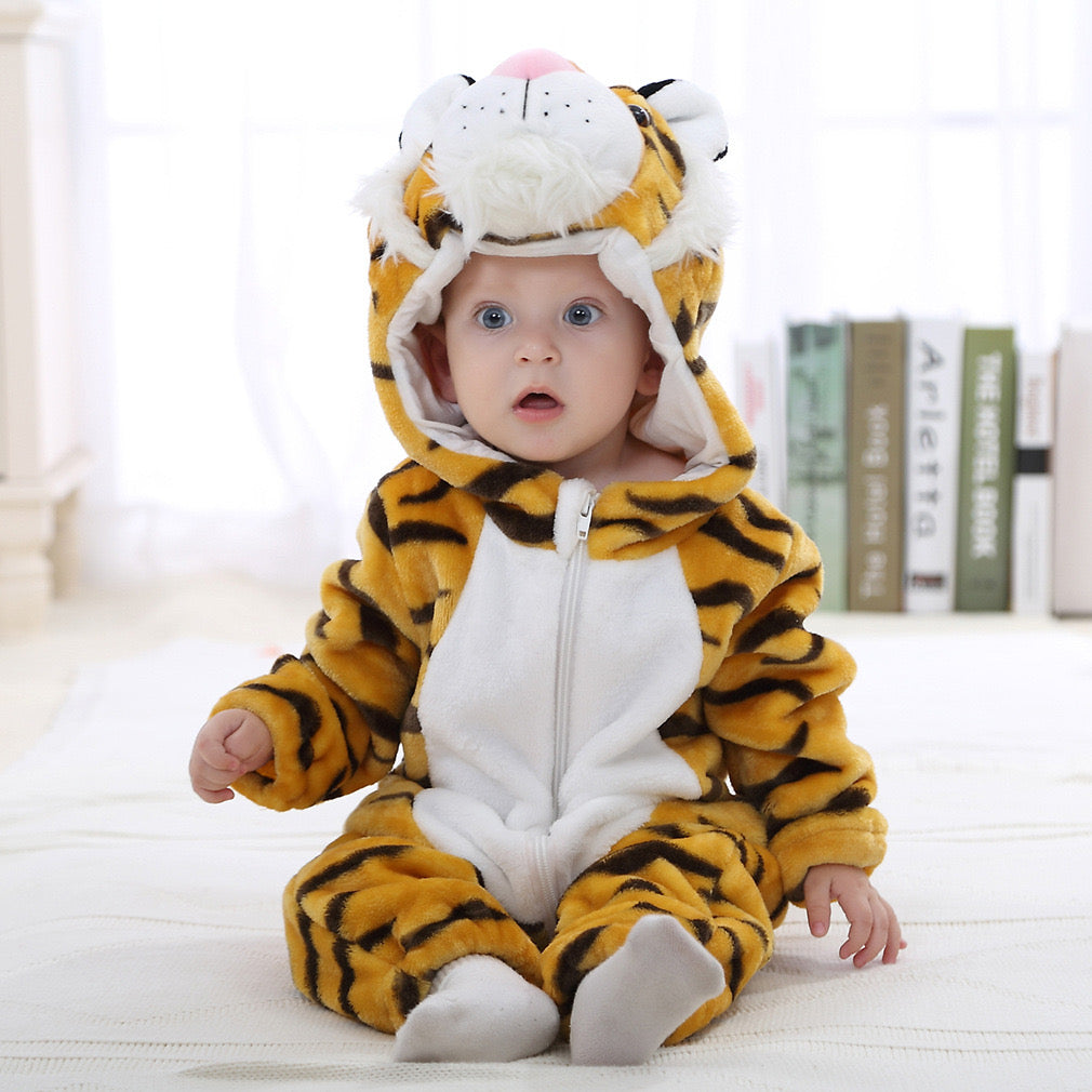 Children Cartoon Pajamas Animal Cosplay Costume