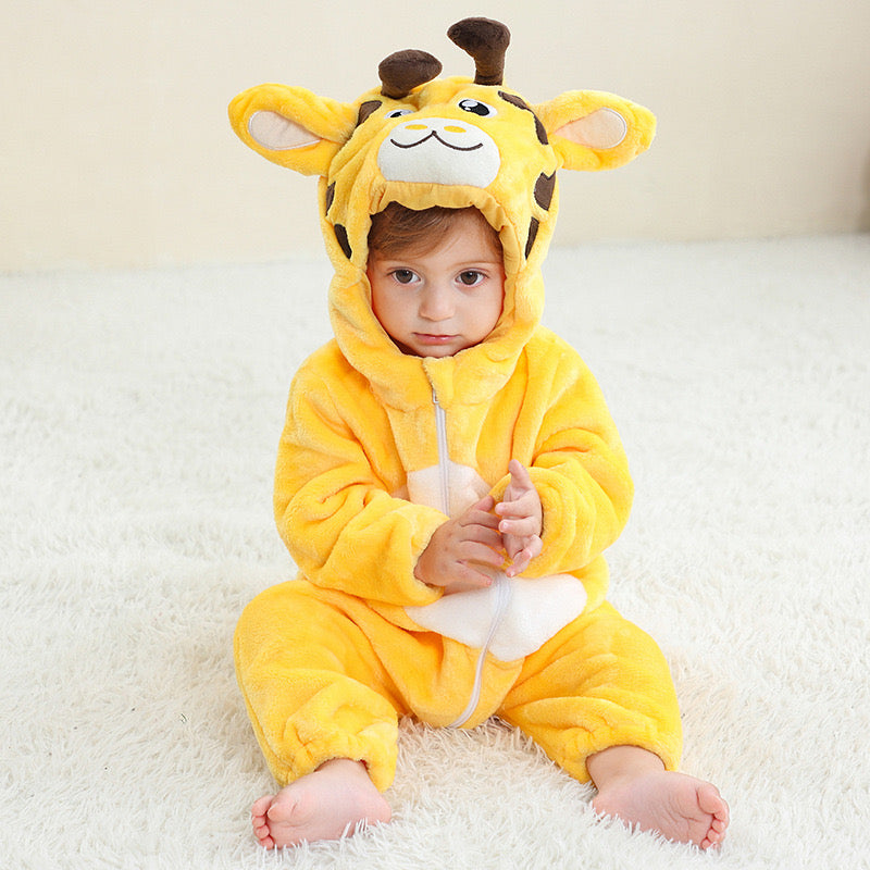 Children Cartoon Pajamas Animal Cosplay Costume