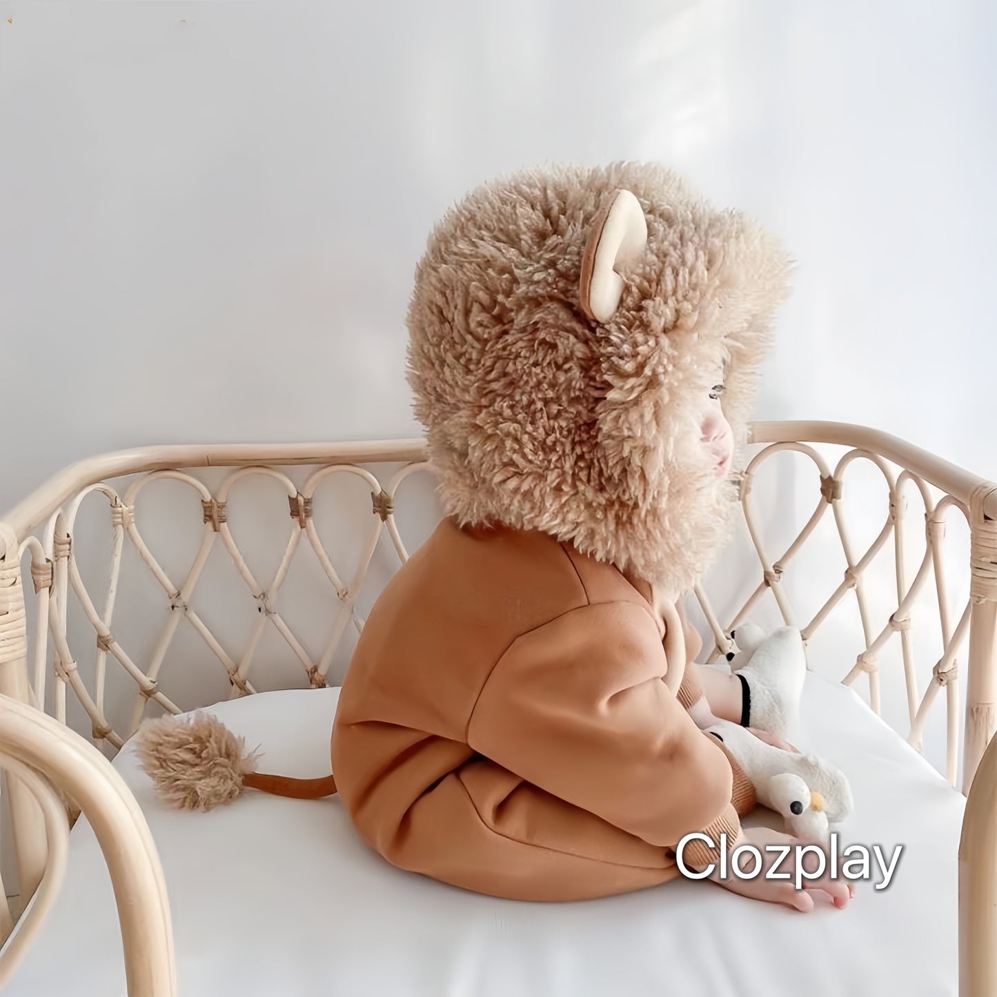 Lion Costume Romper Jumpsuit Baby Infant Toddler Winter Outfit Pajamas