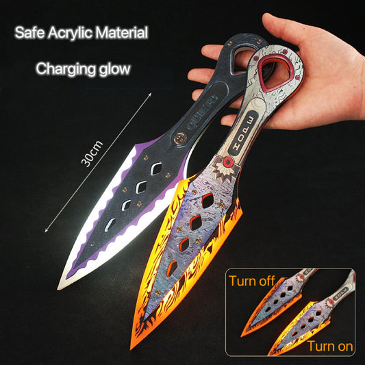 Apex Legend Luminous Wraith Heirloom Kunai 30cm Cosplay Figure