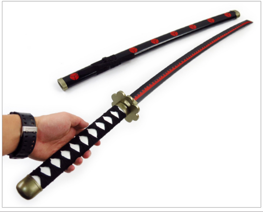 One Piece Zoro Roronoa Wooden Sword Anime Costume Cosplay