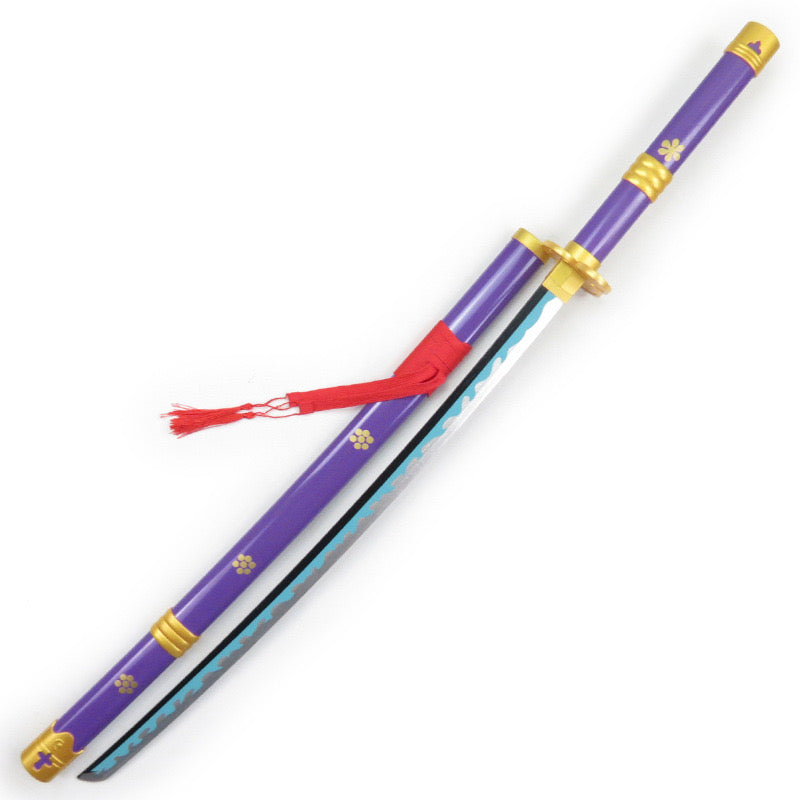 One Piece Zoro Roronoa Wooden Sword Anime Costume Cosplay