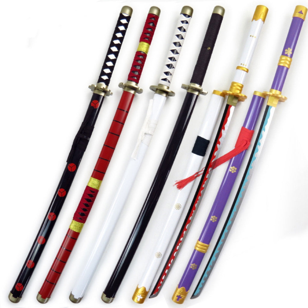 One Piece Zoro Roronoa Wooden Sword Anime Costume Cosplay