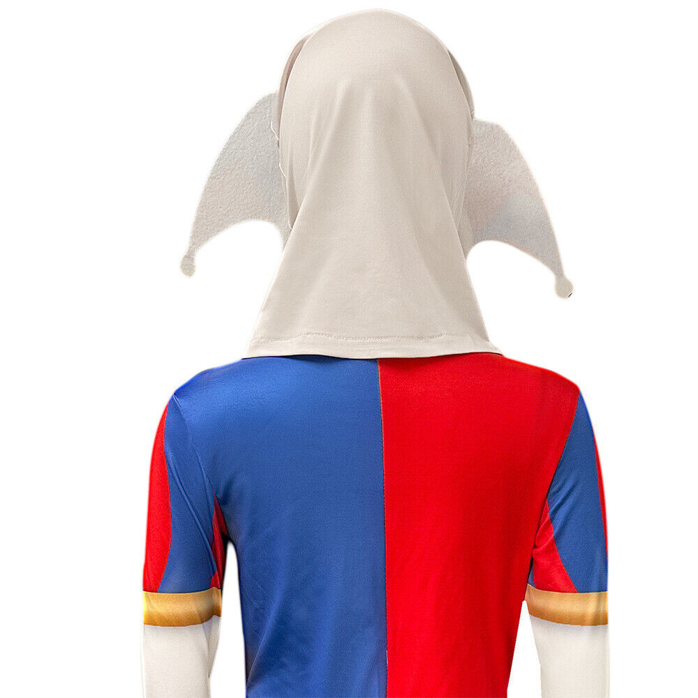 Kids The Amazing Digital Circus Pomni Cosplay Costume Jumpsuit Party Outfits